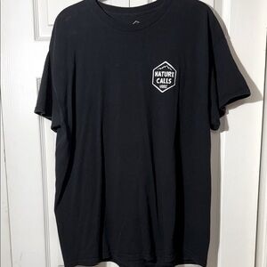 Black Men's Short Sleeve Tee